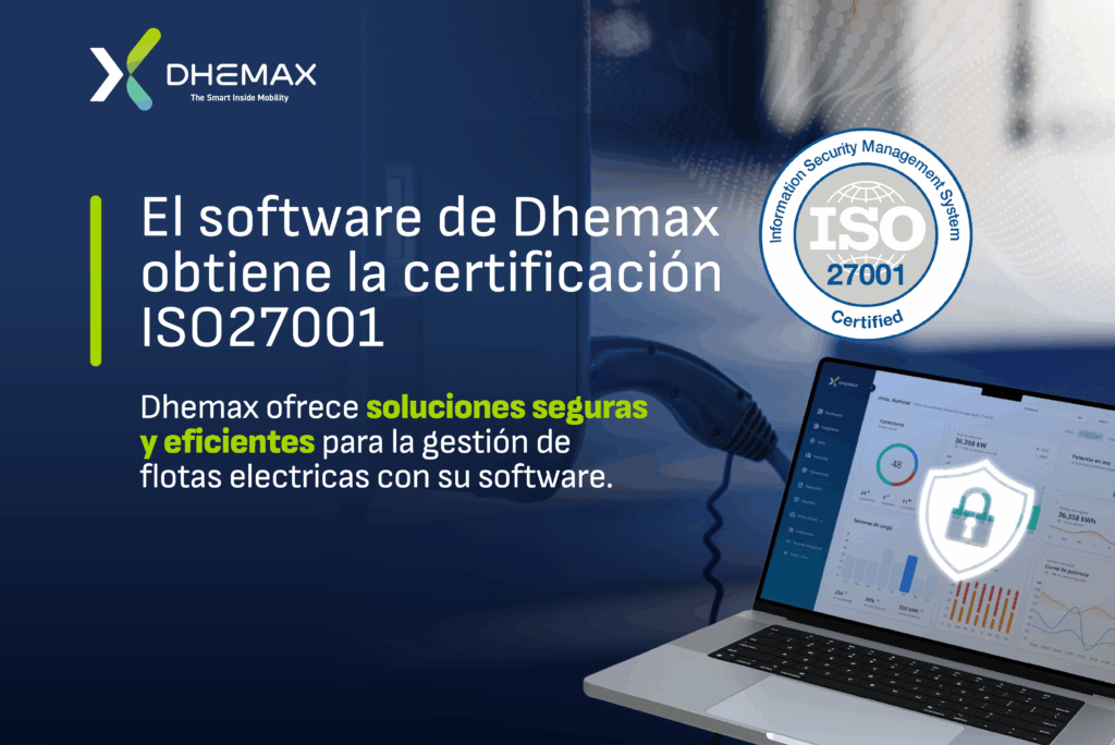 Software de gestión de flotas de Dhemax con certificación ISO 27001